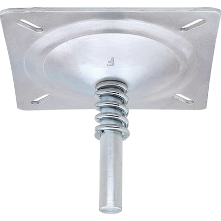 Swivl-Eze Attwood SP1002 Lock'N-Pin 3/4" Pin Seat Mount Zinc Plated w/Spring SP-1002